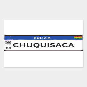 Adesivo Chuquisaca Mercosul Sticker