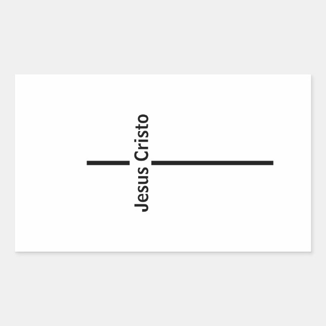 Adesivo Jesus Cristo Sticker (Front)