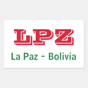 Adesivo La Paz Bolivia Sticker