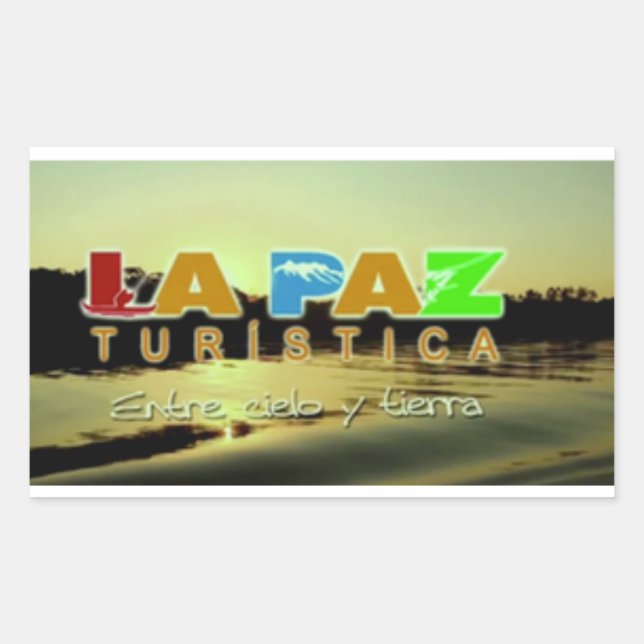 Adesivo La Paz turistica Sticker (Front)