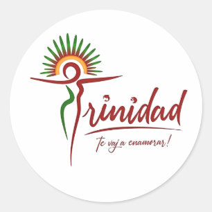 Adesivo Trinidad Classic Round Sticker