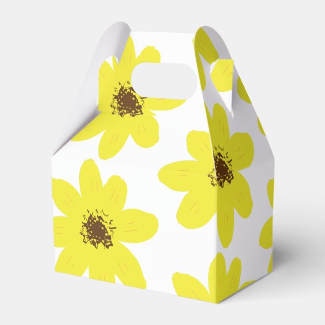 Adey Abeba Ethiopian Flower  Favor Box (Front Side)