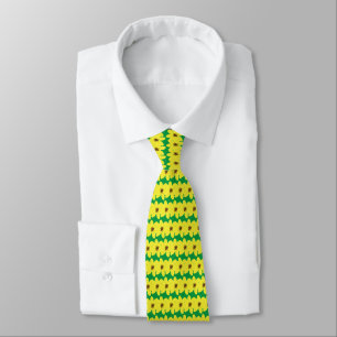 Adey Abeba Pattern Ethiopian Flower Inspired  Tie