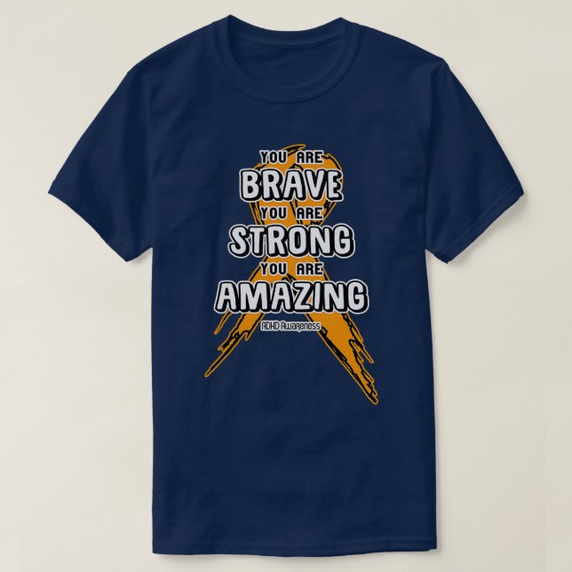 ADHD Awareness Design 6 T-Shirt (Design Front)