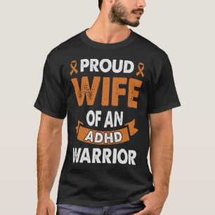 ADHD Awareness Proud Daughter Of A Warrior Autism  T-Shirt