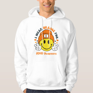 ADHD Awareness Ribbon Support Gifts Hoodie