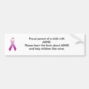 ADHD Bumper Sticker