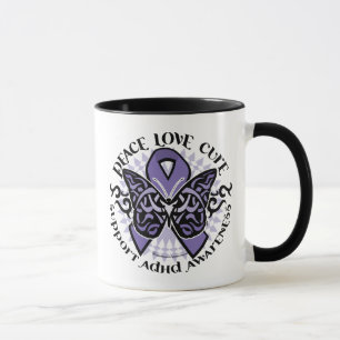 ADHD Butterfly Tribal 2 Mug