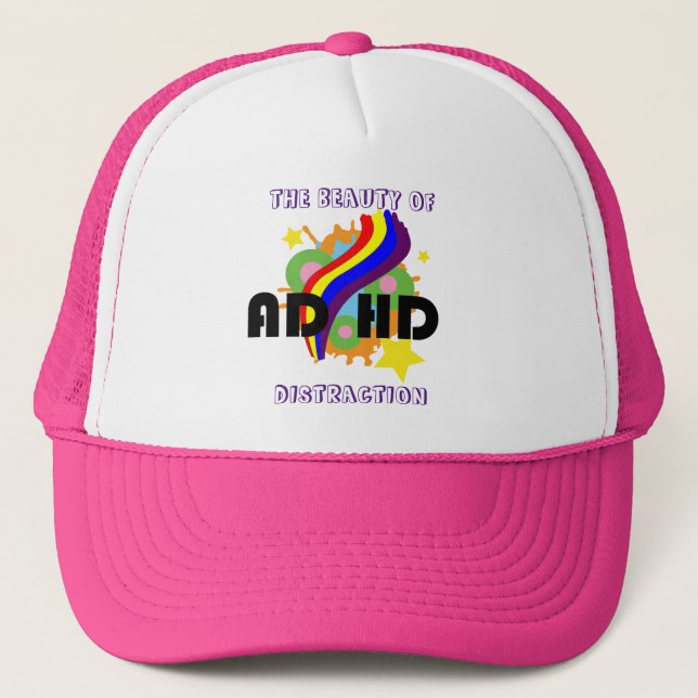 ADHD Distraction Trucker Hat (Front)