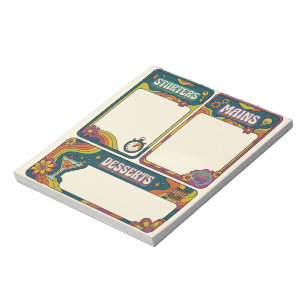 ADHD Dopamine Menu Checklist Retro Task Planner Notepad