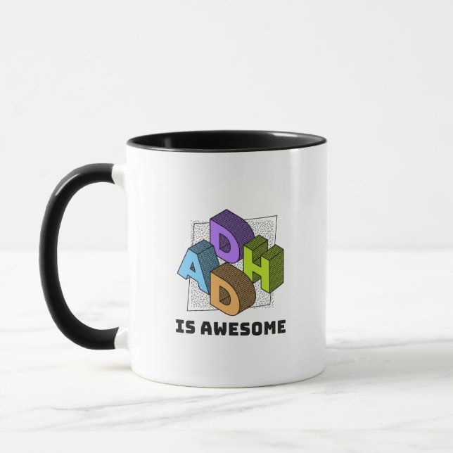 ADHD is awesome Mug (Left)