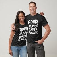 ADHD is my Superpower Cheerful Fun Bubble Letters