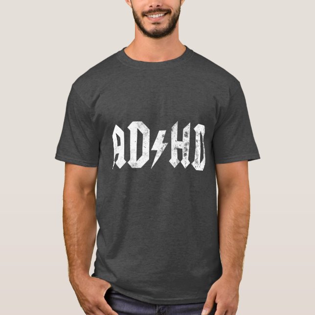 ADHD retro T-Shirt (Front)