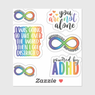 ADHD support stickers