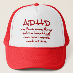 ADHD Think More Trucker Hat