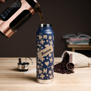 Adhesive Bandage Assortment Personalized Water Bottle