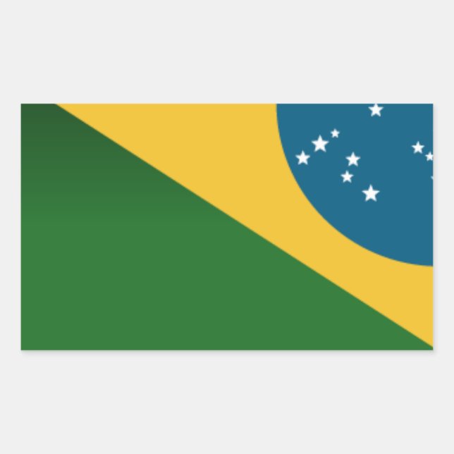 Adhesive Brazil Series - Flag Sticker (Front)