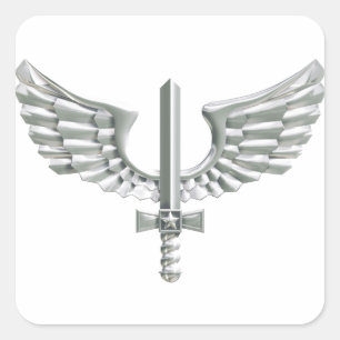 Adhesive Brazilian Air Force — Model 2 Square Sticker