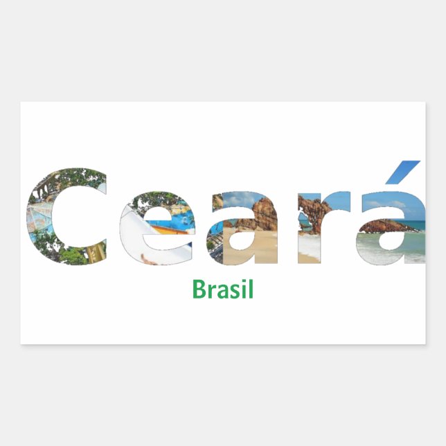 Adhesive Ceará Sticker (Front)