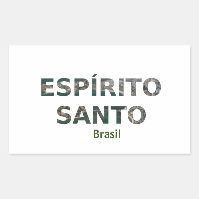 Adhesive Espírito Santo Sticker (Front)