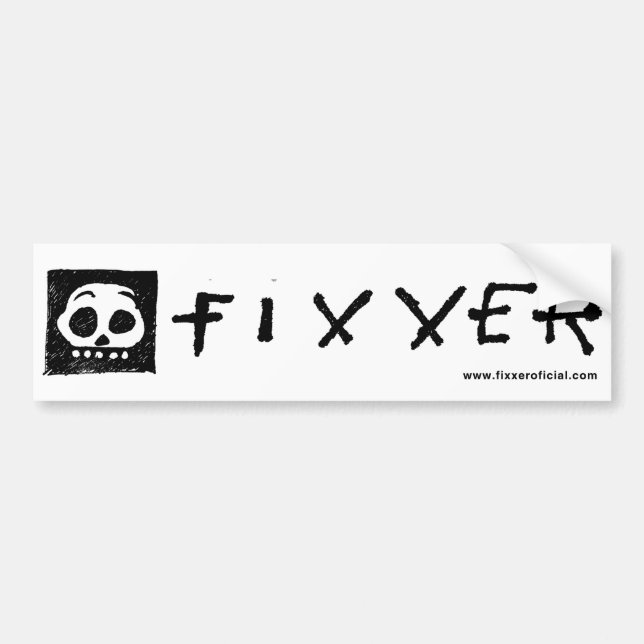 Adhesive for car FIXXER Bumper Sticker (Front)