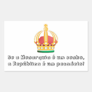 Adhesive Monarchy is a Dream Sticker