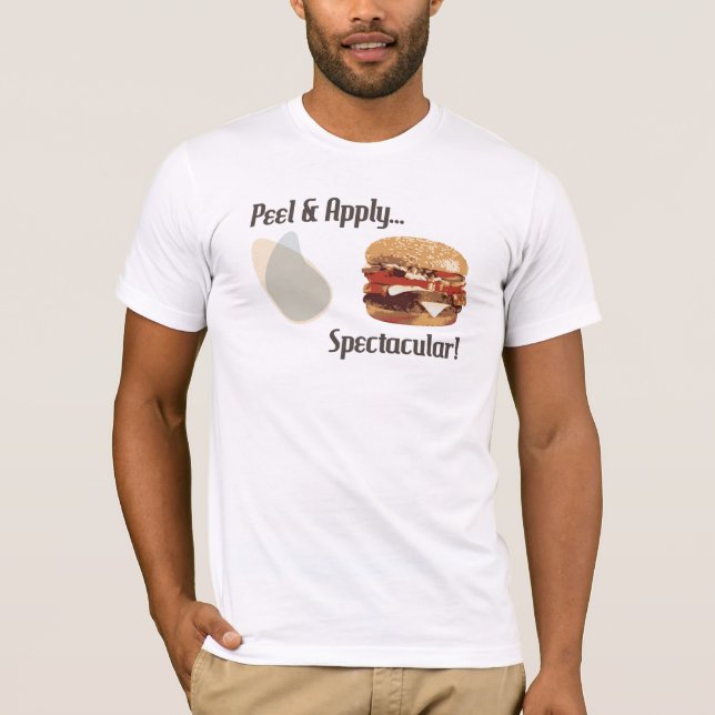 Adhesive on 1 side T-Shirt (Front)
