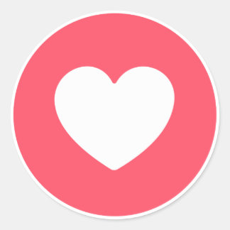 Adhesive Round Reaction Amei Classic Round Sticker