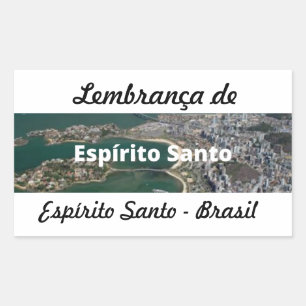 Adhesive souvenir of Espírito Santo Sticker