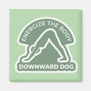 Adho Mukha Svanasana Downward Dog Magnet