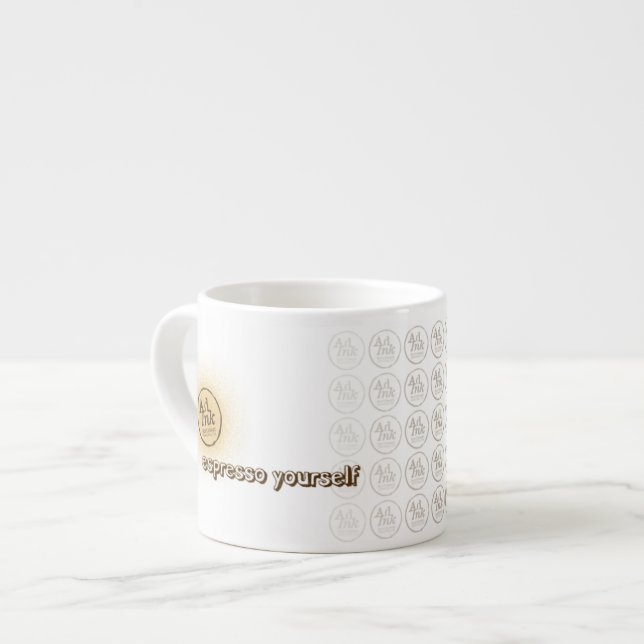 AdInk Espresso Cup (Front Left)