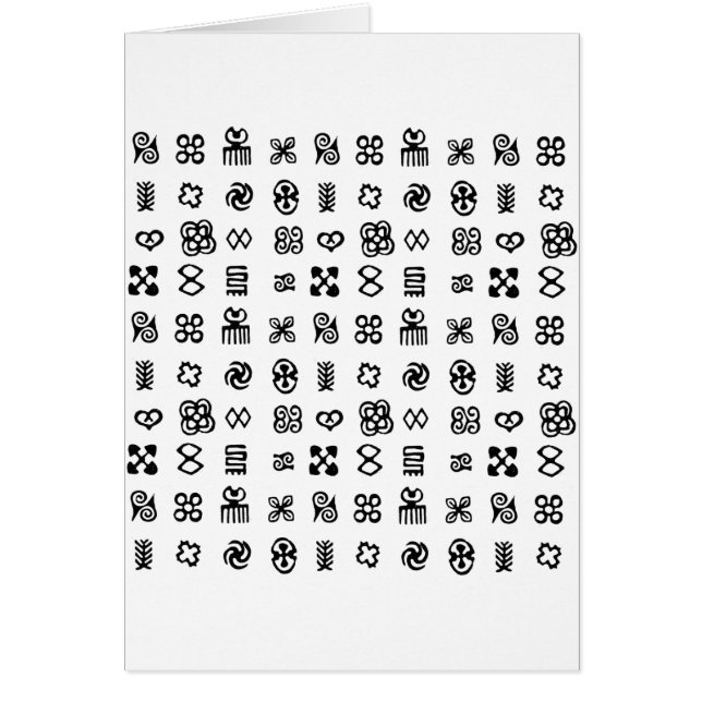 Adinkra African Symbols (Front)