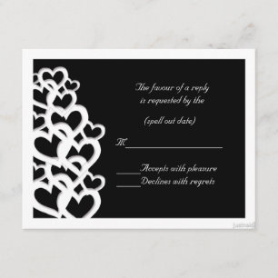adinkra akoma (heart) i rsvp card