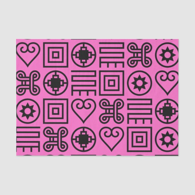 Adinkra Print Tissue Paper (Front)