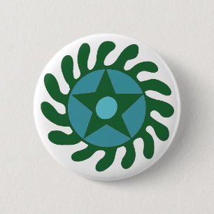 Adinkra Sesa Wo Suban - New Beginnings 2 Inch Round Button