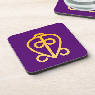 Adinkra Symbol (Love) Coasters