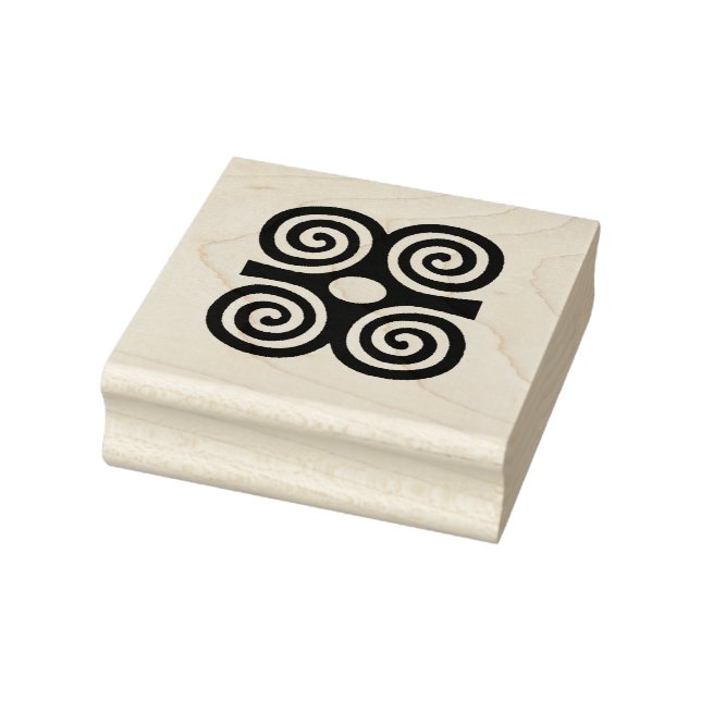 Adinkra Symbol Rubber Stamp (Stamp)