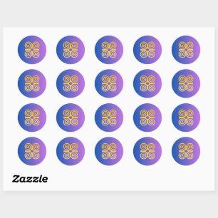 Adinkra Symbol (Strength) Sticker