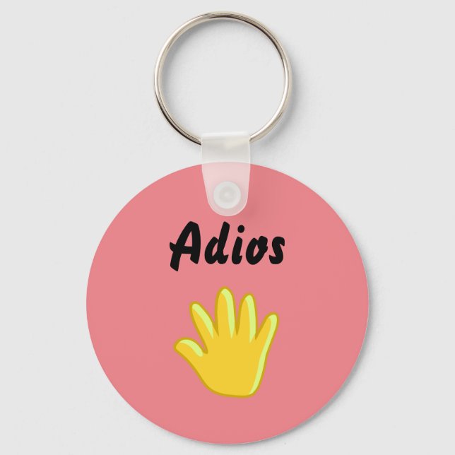 Adios     keychain (Front)