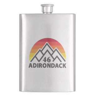 Adirondack 46 Rainbow Hip Flask