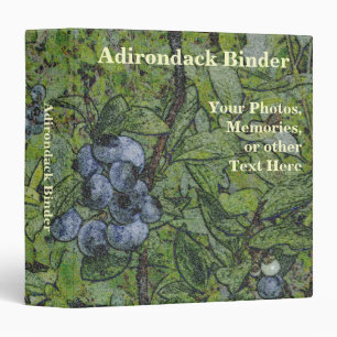 Adirondack Berries and Bushes Binder