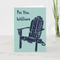 Adirondack Chair Custom Message Any Occasion