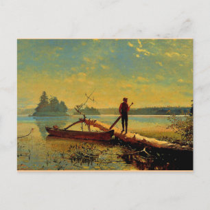 Adirondack Lake Postcard