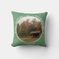 Adirondack Lean-to in Autumn Birthday Party Items