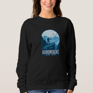 Adirondack Mountain Climbing Hiking Mountaineer Ad Sweatshirt