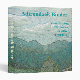 Adirondack Mountain Panorama Binder