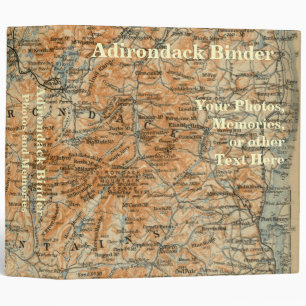 Adirondack Mountains and Park Map Binder