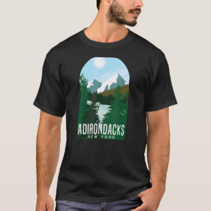 Adirondack Mountains Camping Hiking Outfit Adiro T-Shirt