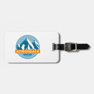 Adirondack Mountains New York Luggage Tag