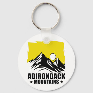 Adirondack Mountains New York USA Keychain